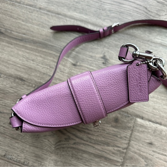 Coach purple crossbody - Picture 4 of 5